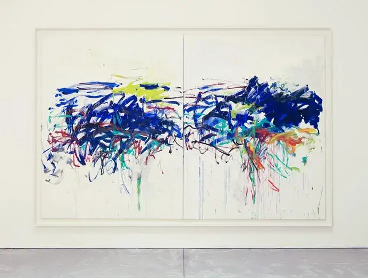 An abstract art collection