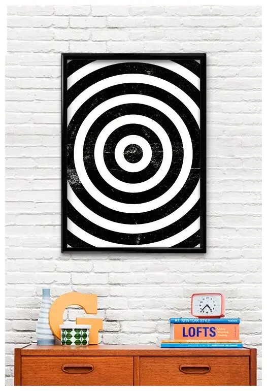Single Circle Poster